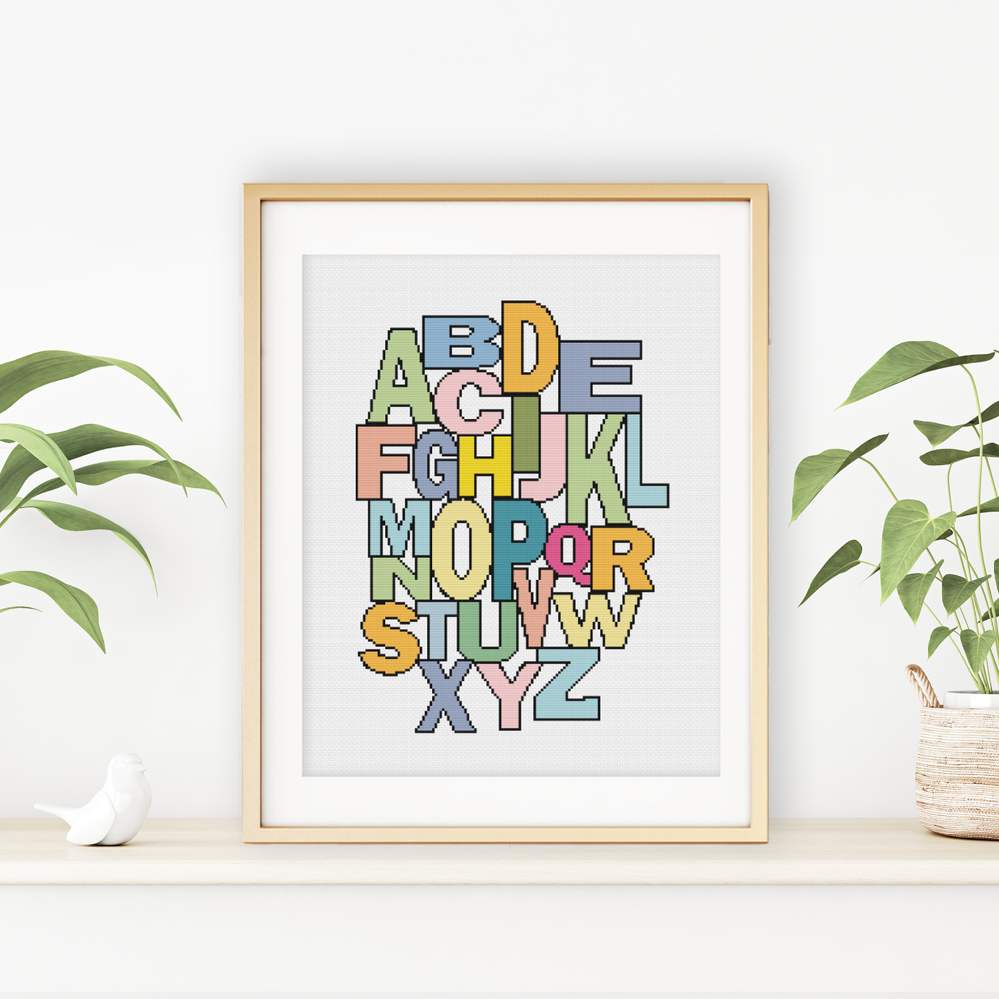 Nursery Cross Stitch Pattern by Peppermint Purple