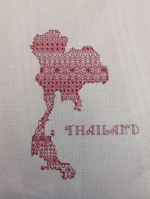 Stitched by: Pauline Rouleau