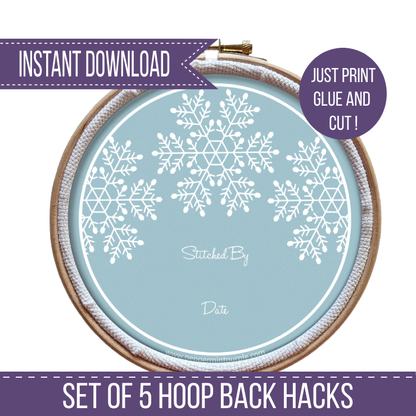 The Hoop Back Hack - Christmas Version by Peppermint Purple