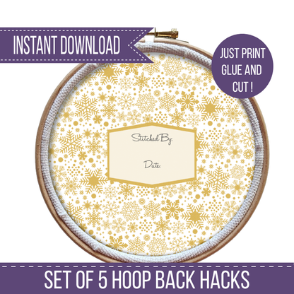 The Hoop Back Hack - Christmas Version by Peppermint Purple