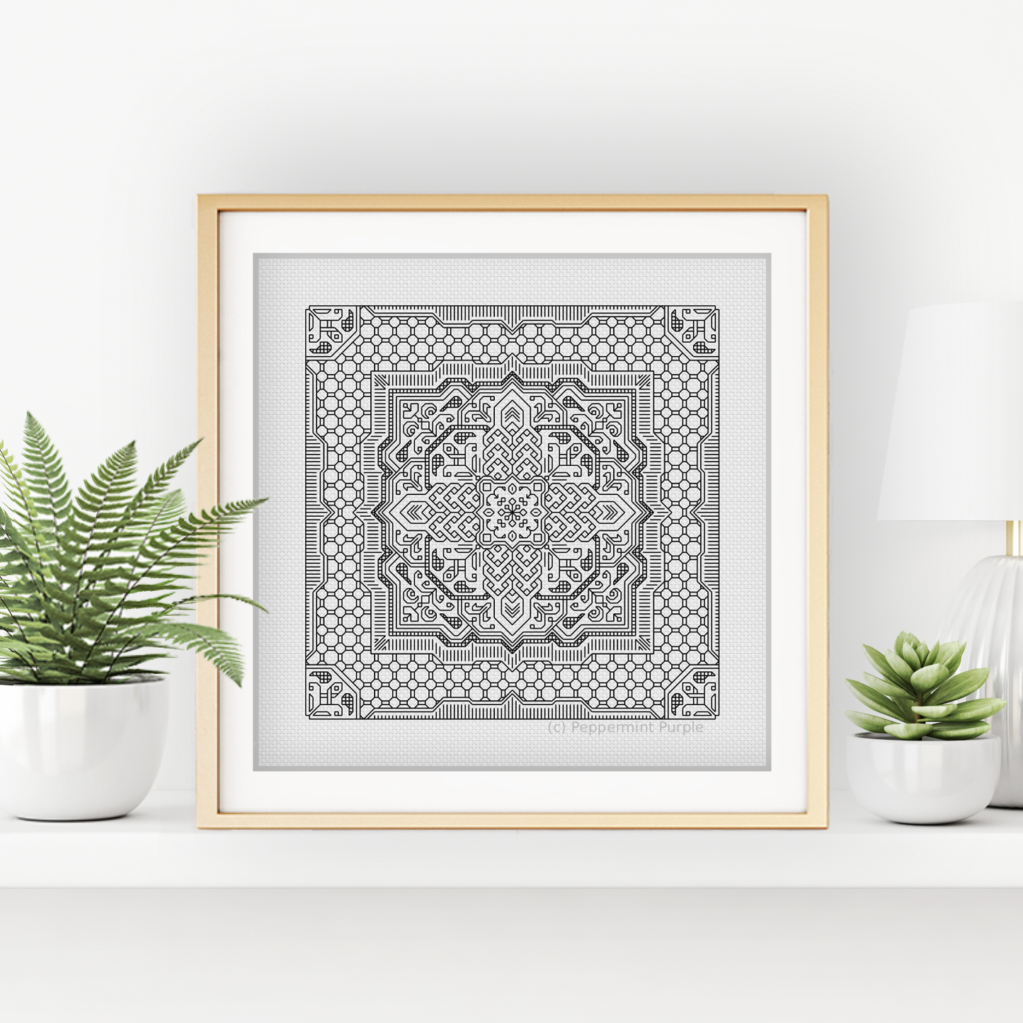 Study In Black Blackwork Study In Colour by Peppermint Purple