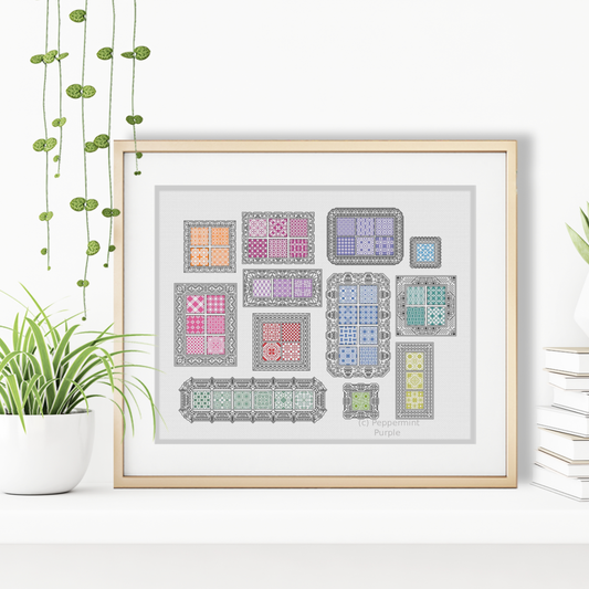 2023 Frames Layout 2023 SAL-Border by Peppermint Purple