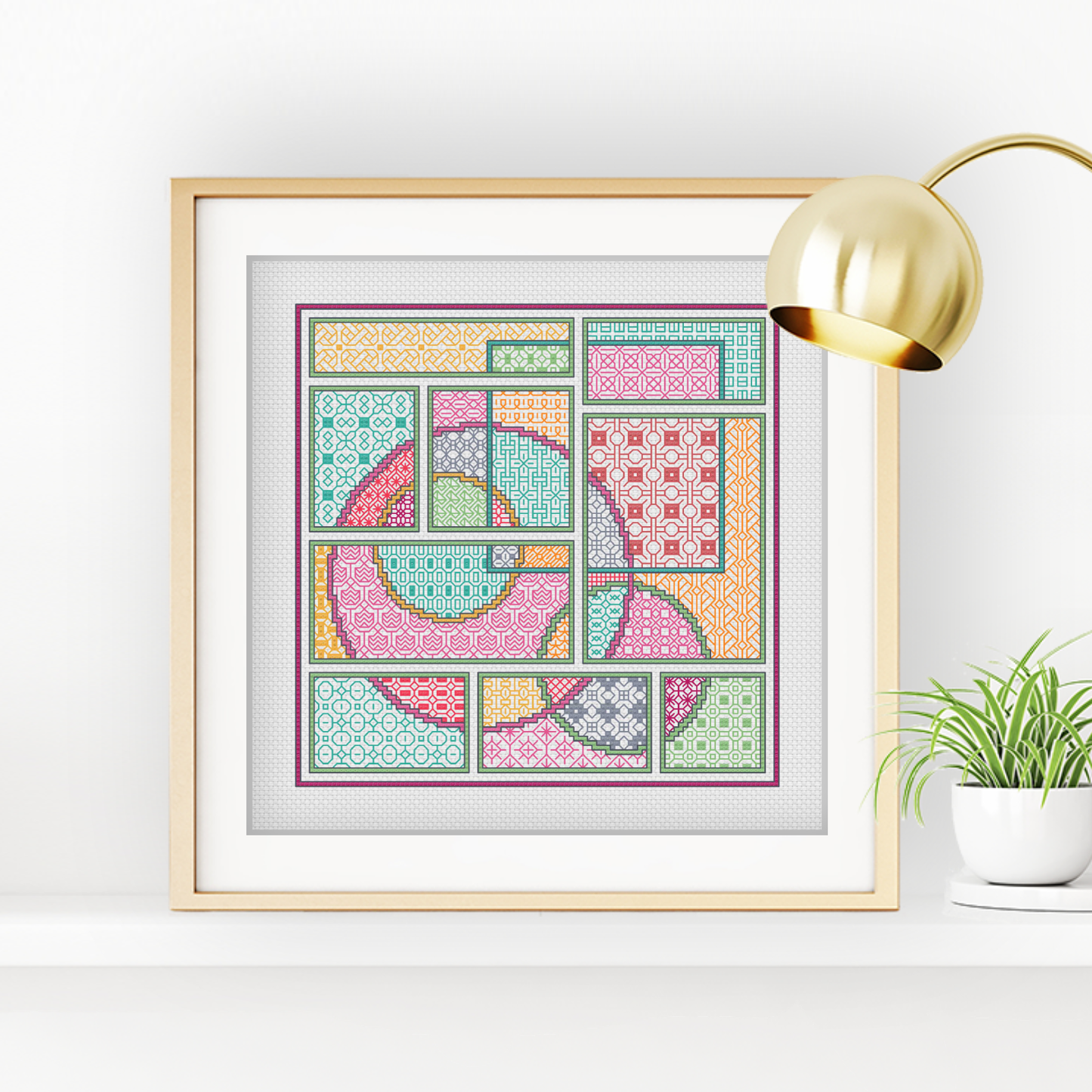 The Summer Edit Blackwork Pattern by Peppermint Purple