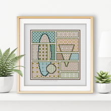 Orchard Edit Blackwork Pattern by Peppermint Purple