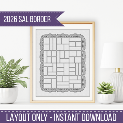 2026 SAL - Adjustable Border 1 2026 SAL-Border by Peppermint Purple
