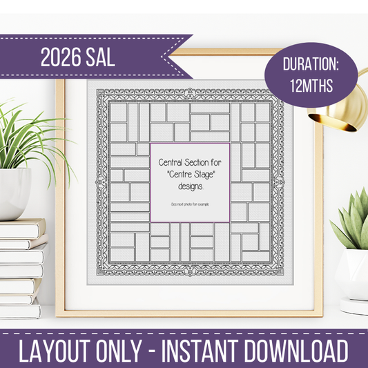 2026 SAL - Elegant Centre Stage 2026 SAL-Border by Peppermint Purple