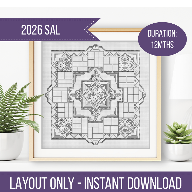 2026 SAL - Geometrica 2026 SAL-Border by Peppermint Purple
