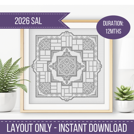 2026 SAL - Geometrica 2026 SAL-Border by Peppermint Purple