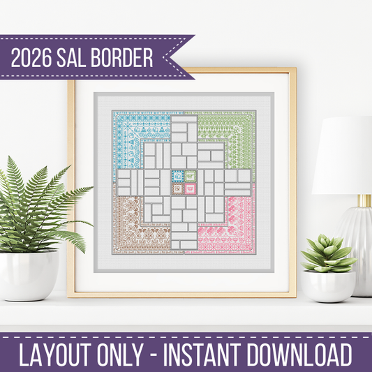 2026 SAL - 4 Seasons 2026 SAL-Border by Peppermint Purple