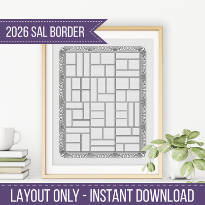2026 SAL - Adjustable Border 2 2026 SAL-Border by Peppermint Purple
