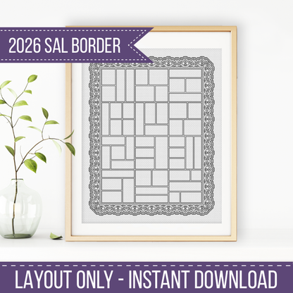 2026 SAL - Adjustable Border 3 2026 SAL-Border by Peppermint Purple