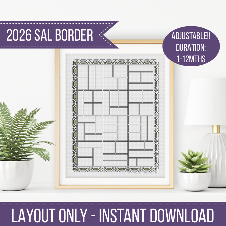 2026 SAL - Adjustable Border 4 2026 SAL-Border by Peppermint Purple