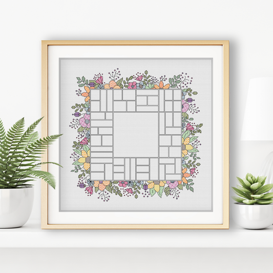 2026 SAL - Floral Centre Stage 2026 SAL-Border by Peppermint Purple