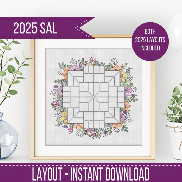 2025 SAL - Floral Border