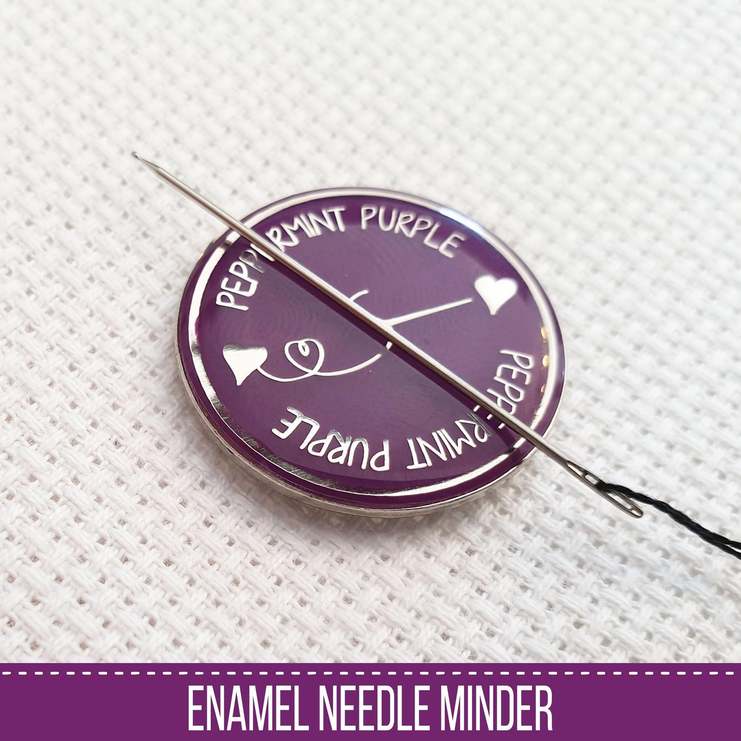 Peppermint Purple Needle Minder - Blackwork Patterns & Cross Stitch by Peppermint Purple