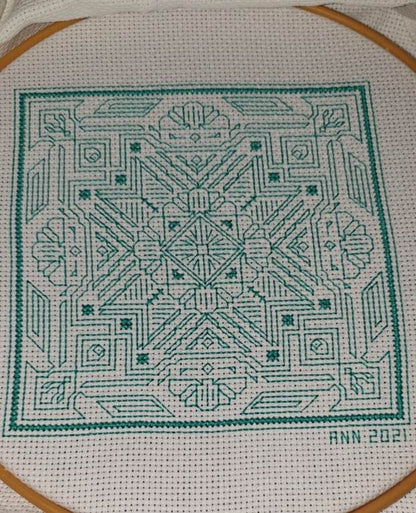 Stitched by: Ann Hill