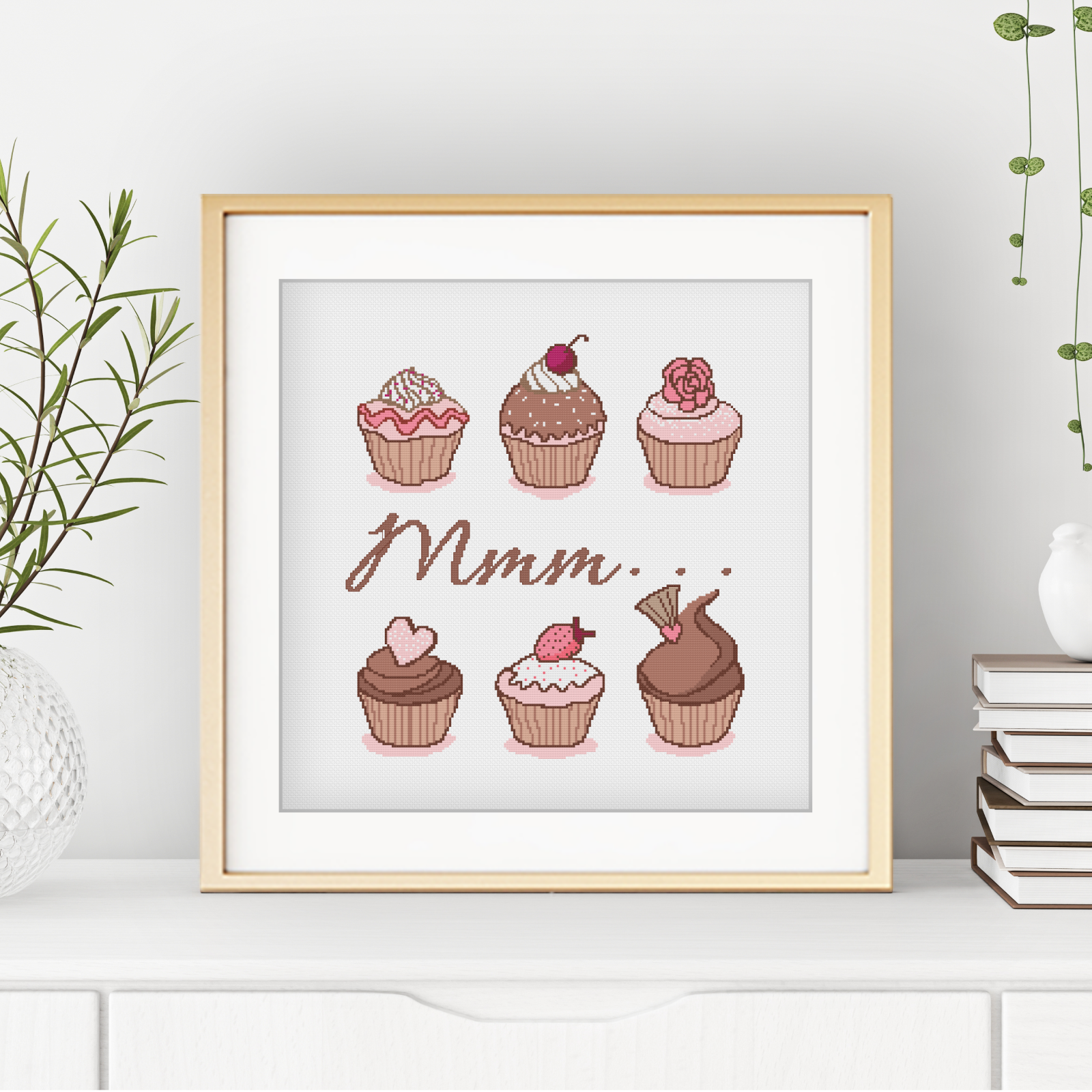 Cakes Cross Stitch Pattern by Peppermint Purple