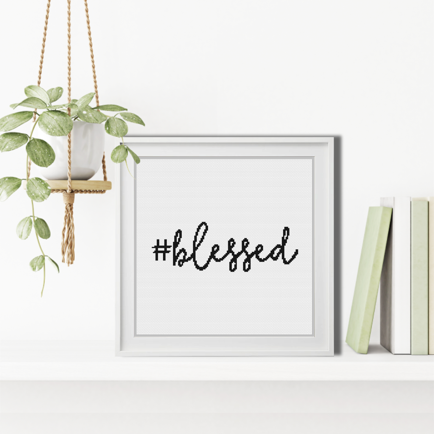 Blessed Cross Stitch Pattern by Peppermint Purple