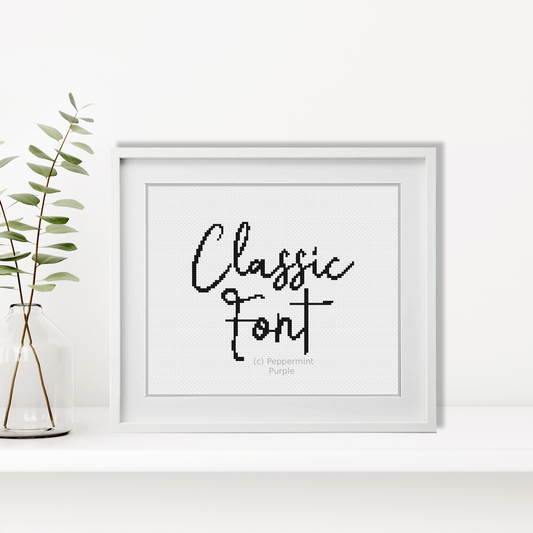 Classic Font