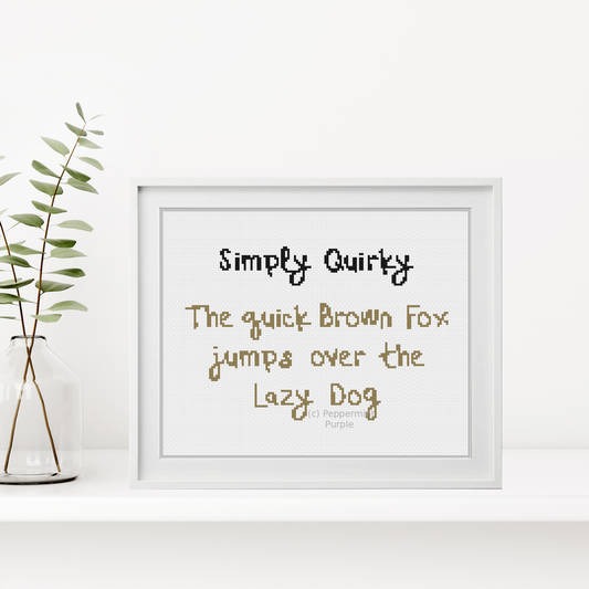 Simply Quirky Font